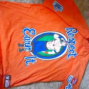 John Cena American professional wrestling tee shirt.